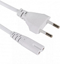 Кабель Premier 5-180W IEC C7 (2-pin) Евровилка 3м (5-180W(0.75) 3.0) белый (Bulk)