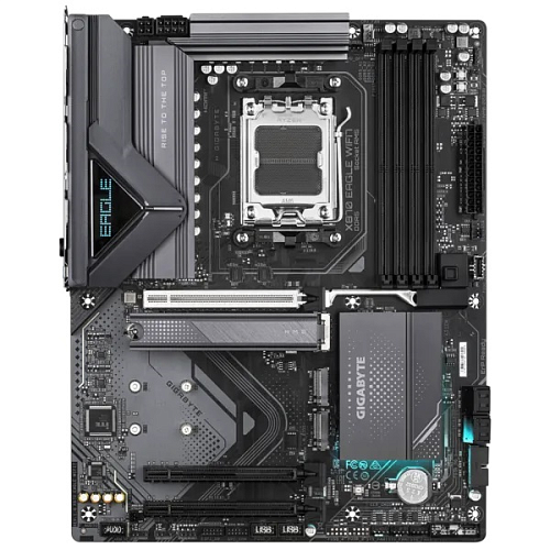 Материнская плата GIGABYTE X870 EAGLE WIFI7, AM5, X870, 4*DDR5, 4*SATA, 3*M.2, 4*USB 3.2, 4*USB 2.0, 2*Type-C, 3*PCIx16, HDMI, ATX