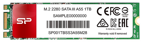 Solid State Disk Silicon Power A55 1Tb M.2 2280 SP001TBSS3A55M28
