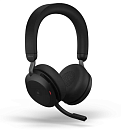 беспроводная гарнитура Jabra Evolve 2 75, Link380a MS Stereo Stand Black