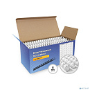 ГЕЛЕОС Пластиковые пружины BCA4-8W 8 мм белые 100 шт.