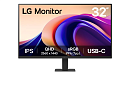 Монитор 31,5 LG 32U631A-B, IPS, 2560x1440, 5ms, 250cd, 100Hz, HDMI+USB-С, black, Ex