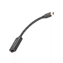 Telecom <TA663> Адаптер miniDP-M --> HDMI-F 4K@120Hz, 8K@30Hz, оплетка, 0.15м [7958820049842]