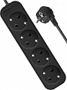 Сетевой удлинитель Defender M450 5м (4 розетки) черный (коробка)