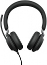 Наушники с микрофоном Jabra Evolve2 40 MS черный накладные USB оголовье (24089-999-899)