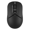 Мышь A4Tech Fstyler FG12S черный оптическая (1200dpi) silent беспроводная USB (3but)
