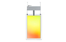 Тонкие двусторонние дисплеи Lumien [LCAD5501FHD] серии Clear, крепление к потолку, диагональ 55",разрешение 1920x1080, контрастность 1200:1, яркость 4