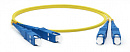 Патч-корд Hyperline FC-D2-9-SC/UR-SC/UR-H-1M-LSZH-YL FC-D2-9-SC/UR-SC/UR-H-1M 2x9/125 OS1/OS2 SC дуплекс-CS дуплекс 1м LSZH желтый