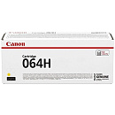 Картридж лазерный Canon CRG 064 H Y 4932C001 желтый (10400стр.) для Canon MF832Cdw