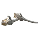 Hyperline PC-LPT-UTP-RJ45-RJ45-C6-3M-LSZH-GY Патч-корд U/UTP, категория 6 (100% Fluke Component Tested), 28AWG, LSZH, 3 м, серый