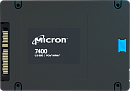 Накопитель CRUCIAL Твердотельный Micron SSD 7400 PRO, 7680GB, U.3(2.5" 7mm), NVMe, PCIe 4.0 x4, 3D TLC, R/W 6600/5400MB/s, IOPs 1 000 000/190 000, TBW 14000,