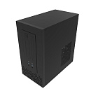 Корпус PowerCool 6301 500W 80+ SFF (Black, 2*USB3.0, 2*USB2.0, Соленойд, Динамик, Модуль)