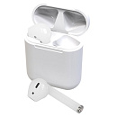 RITMIX RH-825BTH TWS white {Bluetooth 5.0 + EDR, сенсорное управление, 12 мм, 20-20000 Гц, 32 Ом, 35 мАч (наушники), 350 мАч }