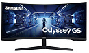 Монитор Samsung 34" C34G55TWWI Black Curved 1000R, 21:9, VA, 3440x1440, 1ms, 250cd, 165Hz, 1xHDMI, 1xDP