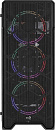 Корпус Aerocool Ore Saturn FRGB-G-BK-v1 черный без БП ATX 3x120mm 2xUSB2.0 1xUSB3.0 audio CardReader bott PSU