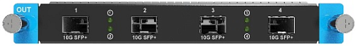 Выходная карта MX_4x10G OPT output card