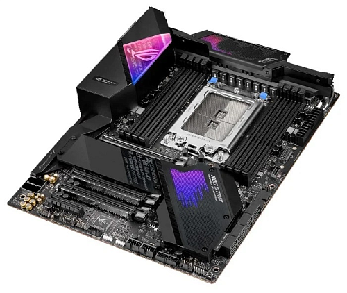 ASUS ROG STRIX TRX40-E GAMING, sTRX4, TRX40, 4*DDR4, SLI+CrossFireX, SATA3 + RAID, Audio, 2*LAN(1 + 2,5GB), USB 3.2*13, USB 2.0*8, ATX ; 90MB12E0-M0EA