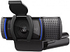 Камера Web Logitech HD Pro Webcam C920S черный 3Mpix (1920x1080) USB2.0 с микрофоном для ноутбука