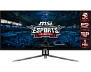 Монитор MSI MAG 401QR 40" 21:9 QWQHD(3440x1440) IPS Flat,1ms(MPRT), HDR 400, 1000:1,100M:1,400nit,178/178,2xHDMI 2.0,1xDP 1.4,USB-C,2xUSB 2.0 Type-A,U