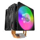 Процессор COOLER MASTER Кулер для процессора/ Hyper 212 LED Turbo ARGB (160W, 4-pin, 159mm, tower, Al/Cu, ARGB, fans: 2x120mm/62CFM/27dBA/1800rpm, 2066/2011-v3/