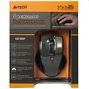 A-4Tech Мышь G10-810F-1 черный USB, V-Track, 2+1 кл-кн., беспр.опт.мышь, 2.4ГГц [675764]
