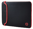 Сумка HP Case Chroma Reversible Sleeve black/red (for all hpcpq 14.0" Notebooks) cons