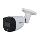 DAHUA DH-HAC-HFW1500CMP-IL-A-0360B-S2 Уличная цилиндрическая HDCVI-видеокамера с интеллектуальной двойной подсветкой 5Мп, объектив 2.8мм, ИК 20м, LED