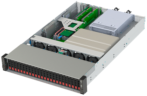 сервер нт "яхонт-увм б41"(ника.466533.347) 2u rack, 4хэльбрус 8св, 16х16gb ddr4 ecc, 1хsata ssd 960gb, 1хsas hdd 2.4tb, raid with bat., 3x1g, amd rade