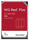 Western Digital HDD SATA-III 8000Gb Red Plus for NAS WD80EFBX, 7200RPM, 256MB buffer
