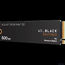 Твердотельный накопитель/ WD SSD Black SN7100, 500GB, M.2(22x80mm), NVMe, PCIe 4.0 x4, TLC, R/W 6800/5800MB/s, TBW 300, DWPD 0.3 (12 мес.)