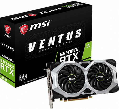 Видеокарта GeForce RTX 2060 VENTUS GP OC