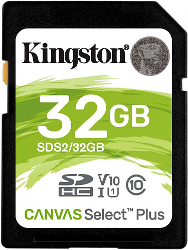 Карта памяти SDHC 32GB C10 SDS2/32GB KINGSTON