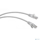 WRline Патч-корд F/UTP, категория 5е, 2xRJ45, экранированный, серый, LSZH, 0.3м