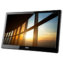 LCD AOC 15.6" I1659FWUX Black {IPS 1920x1080@60Hz 160/160 10ms 700:1 220cd USB3.0 (USB-подключение к источнику)}