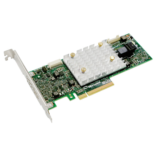 Adaptec SmartHBA 3101E-4i, 4 int. ports, 1 x SFF-8643, RAID 10, 10 ADM Cache 2 Gb 32-bit, 8-Lane PCIe Gen 3