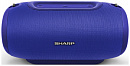 Колонка порт. Sharp GXBT480BL синий 40W 1.0 BT/3.5Jack