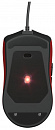 Мышь Оклик 709GM черный/красный оптическая (3200dpi) USB (6but)