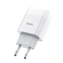 HOCO HC-12912 C73A/ Сетевое ЗУ/ 2 USB/ Выход: 12W/ White