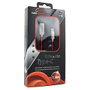 Cablexpert Кабель USB 2.0 CC-P-USBC02R-1.8M AM/Type-C, серия Platinum, длина 1.8м, красный, блистер