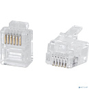 Cabeus 6P6C Телефонный коннектор RJ-12