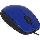 Мышь Logitech M110 Silent Blue [бесшумная, оптическая, 1000dpi, USB, 1.8м] [910-005500]
