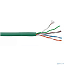 Кабель информационный LanMaster кат.5е, 305м, зеленый [lan-5eutp-pt-lszh-gn]