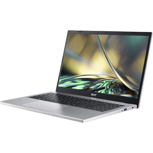 Ноутбук/ Acer Aspire3 A315-24P-R490 15.6"(1920x1080 (матовый) IPS)/AMD Ryzen 5 7520U(2.8Ghz)/8192Mb/512PCISSDGb/noDVD/Int:UMA/Cam/BT/WiFi/50WHr/war