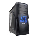 Корпус ZALMAN Z3 MidiTower без Б/П ATX MicroATX Цвет черный Z3