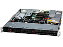 Серверная платформа Supermicro SuperServer 1U 111R-M noCPU(1) E-2400 series/ noDIMM(4)/ 8x2,5"/ 2x600W/ SFT-DCMS-Single/ 1st config