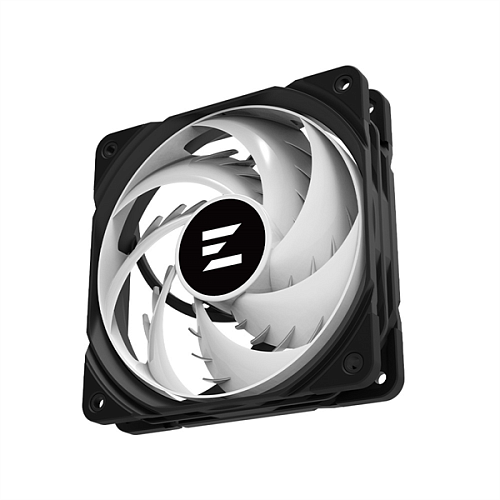 Вентилятор для корпуса ZALMAN ZM-AF120 ARGB BLACK, 120x120x25mm, 4-PIN PWM, 600-2000 RPM, 29,7 DBA MAX, HYDRO BEARING