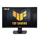 Монитор ASUS 23.6" TUF Gaming VG24VQER VA Curved 1920x1080 1ms 250cd 180Hz MM HDMI DP Tilt Black (существенное повреждение коробки)