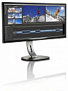 Монитор Philips 34" BDM3470UP (00/01) черный IPS LED 21:9 DVI HDMI M/M матовая HAS Pivot 1000:1 320cd 178гр/178гр 3440x1440 D-Sub DisplayPort USB 9.46