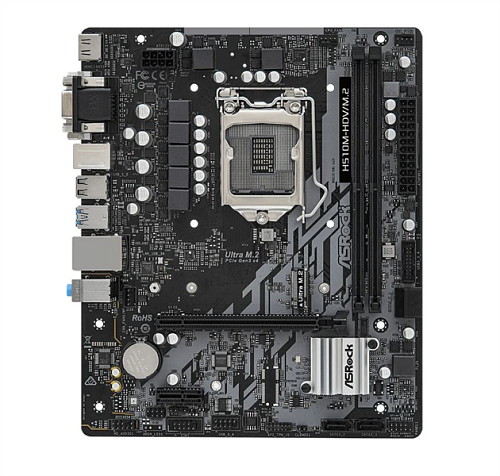 ASROCK H510M-HDV/M.2, LGA1200, H510, 2*DDR4, D-Sub+DVI-D+HDMI, 4xSATA3 6.0, M.2 Socket, 2xUSB 3.2, 4xUSB 2.0, mATX; 90-MXBFT0-A0UAYZ