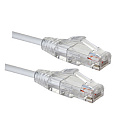 EUROLAN 21S-U5-07WT Коммутационный шнур категории 5e SLIM LINE, U/UTP, LSZH, T568B, 7 м, белый